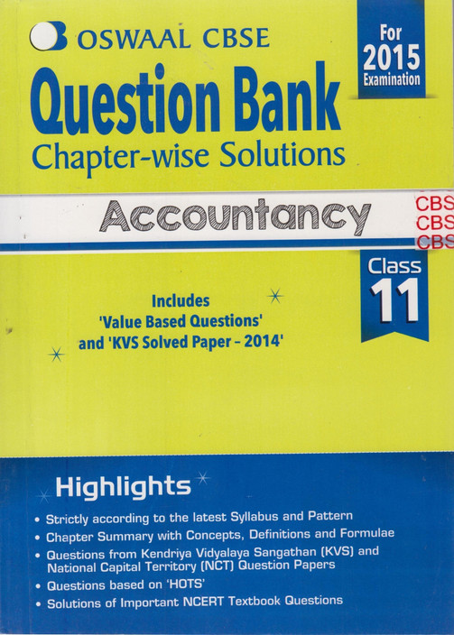 Cbse Class 11 Accounts Book